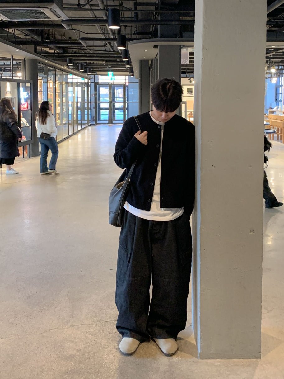 基本款 簡約 圓領 針織 開襟衫 / 10色【部分現貨】 - WHATEVER