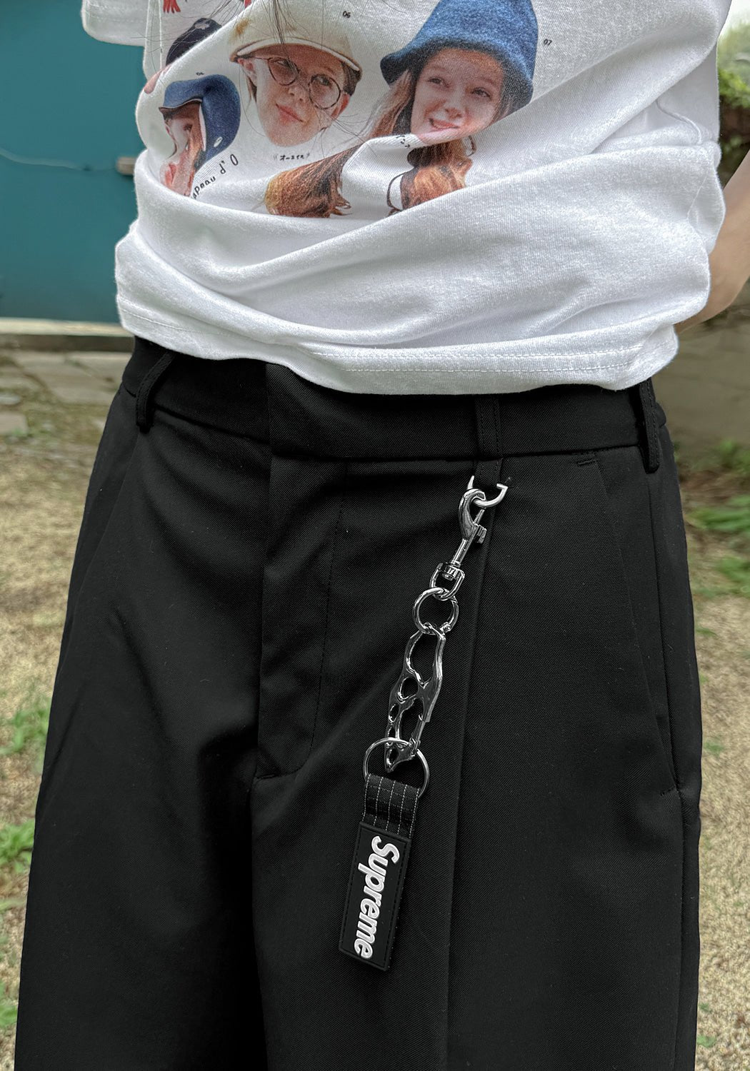 打褶 五分 百慕達 西裝 短褲 / 2色 - WHATEVER