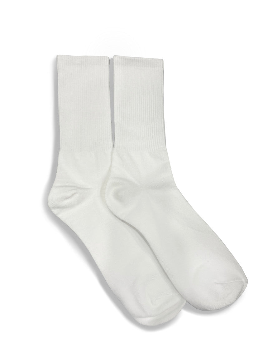 基本款羅紋長襪 / 2色 - WHATEVER