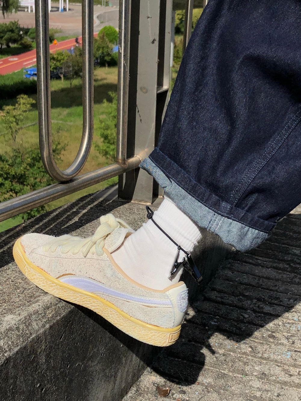 褲腳固定 隱形防踩 夾扣繩帶組 (2入) - WHATEVER