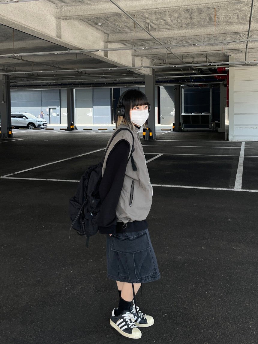 基本款羅紋長襪 / 2色 - WHATEVER