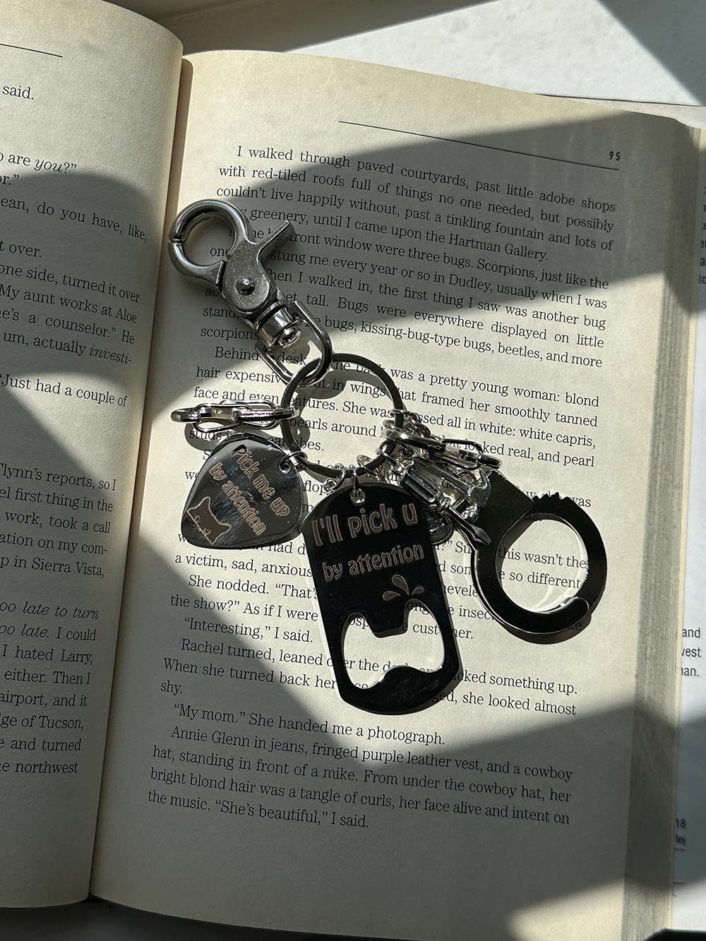 I'll pick u 開瓶器 吊飾 鑰匙圈