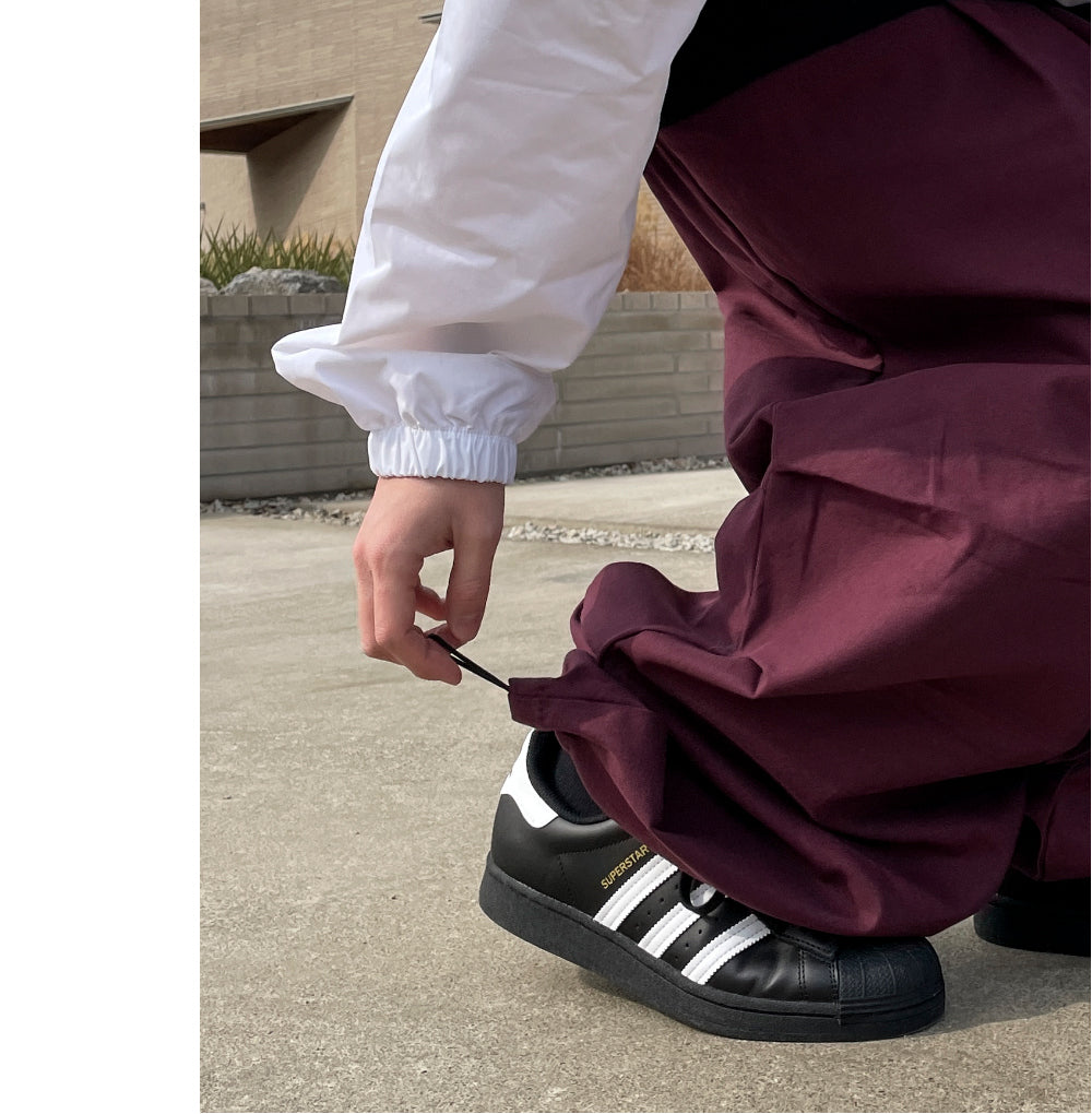 斜紋布 降落傘 氣球 工裝 長褲 / 5色