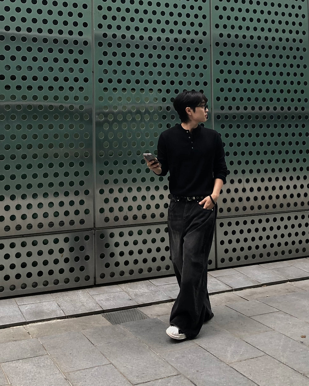 羅紋 亨利領 長袖 針織衫 / 5色【部分現貨】