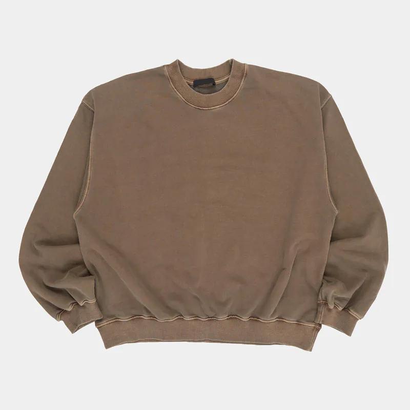 Premium 短寬 水洗 大學T / 4色