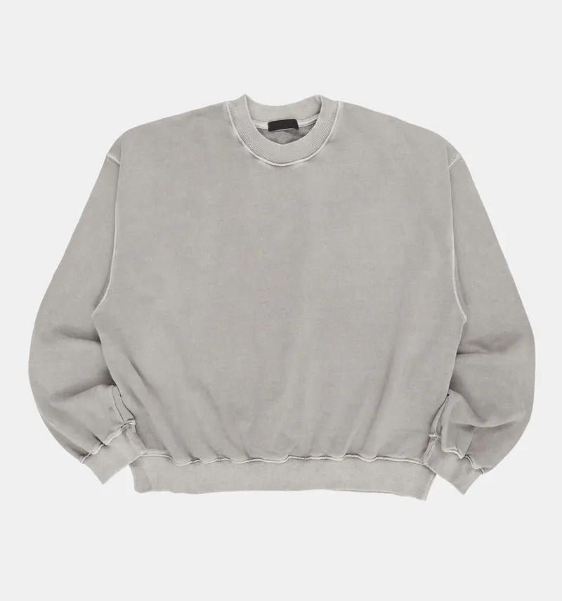 Premium 短寬 水洗 大學T / 4色