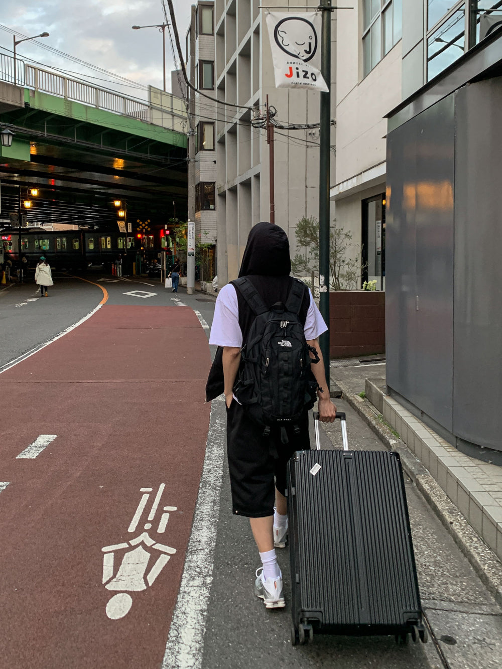 簡約 層次 棉質 無袖 拉鍊 連帽 背心 / 3色