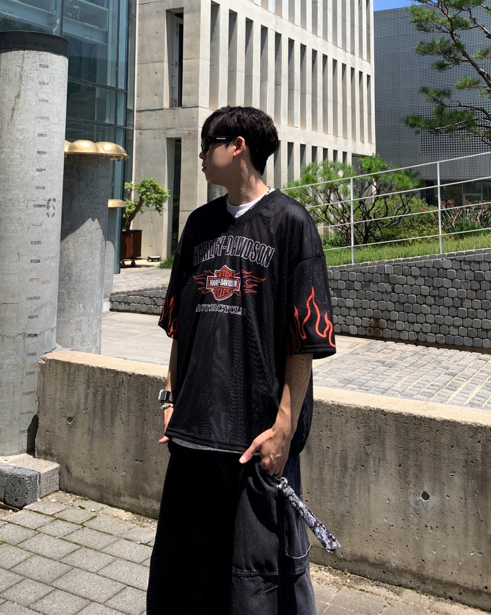 Paisley Strap D-Ring Keyring / 4色