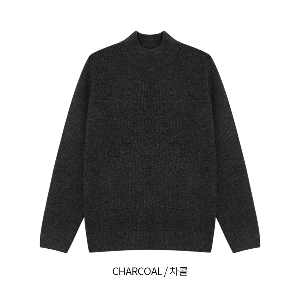 Cashmere 仿羊絨 小高領 針織上衣 / 9色