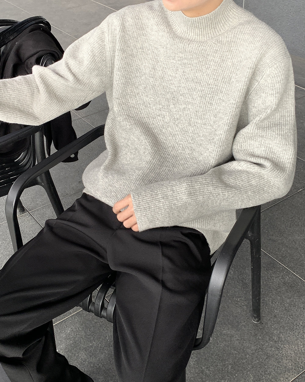 Cashmere 仿羊絨 小高領 針織上衣 / 9色