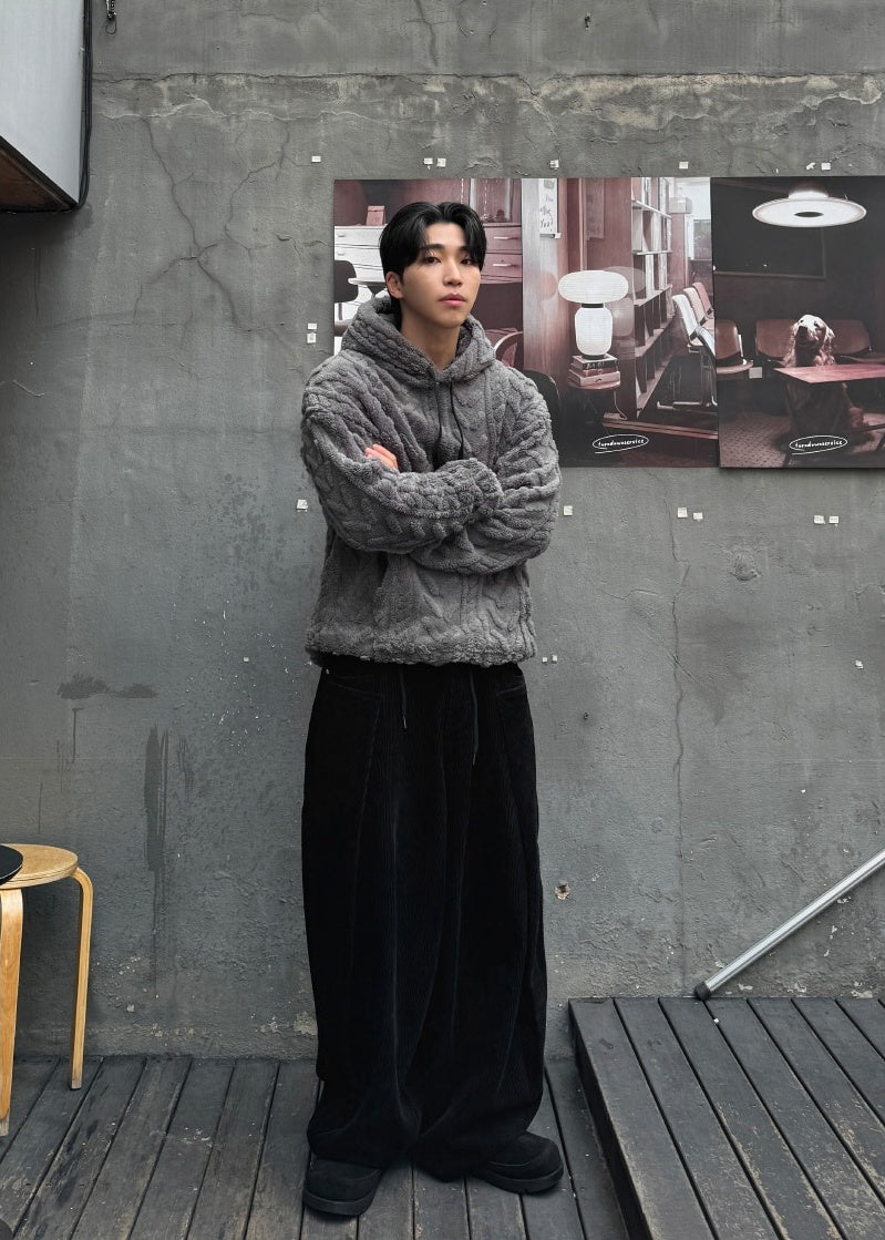 燈芯絨 半鬆緊 氣球 長褲 / 3色