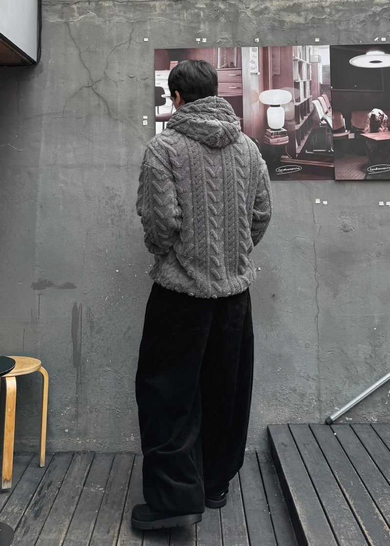 燈芯絨 半鬆緊 氣球 長褲 / 3色