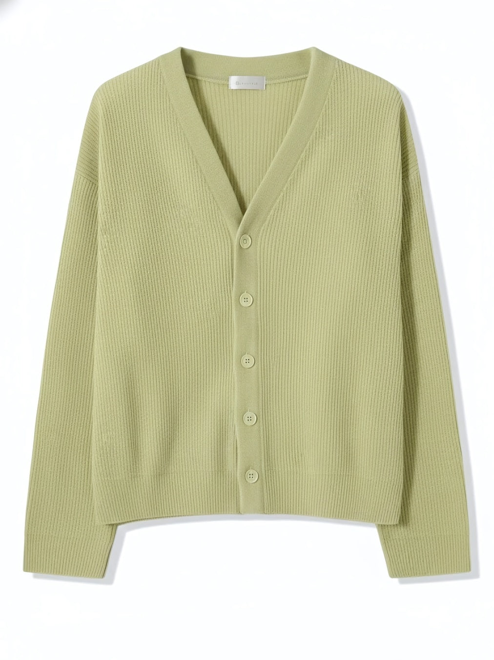 簡約 V領 短版 針織 開襟衫 / 11色