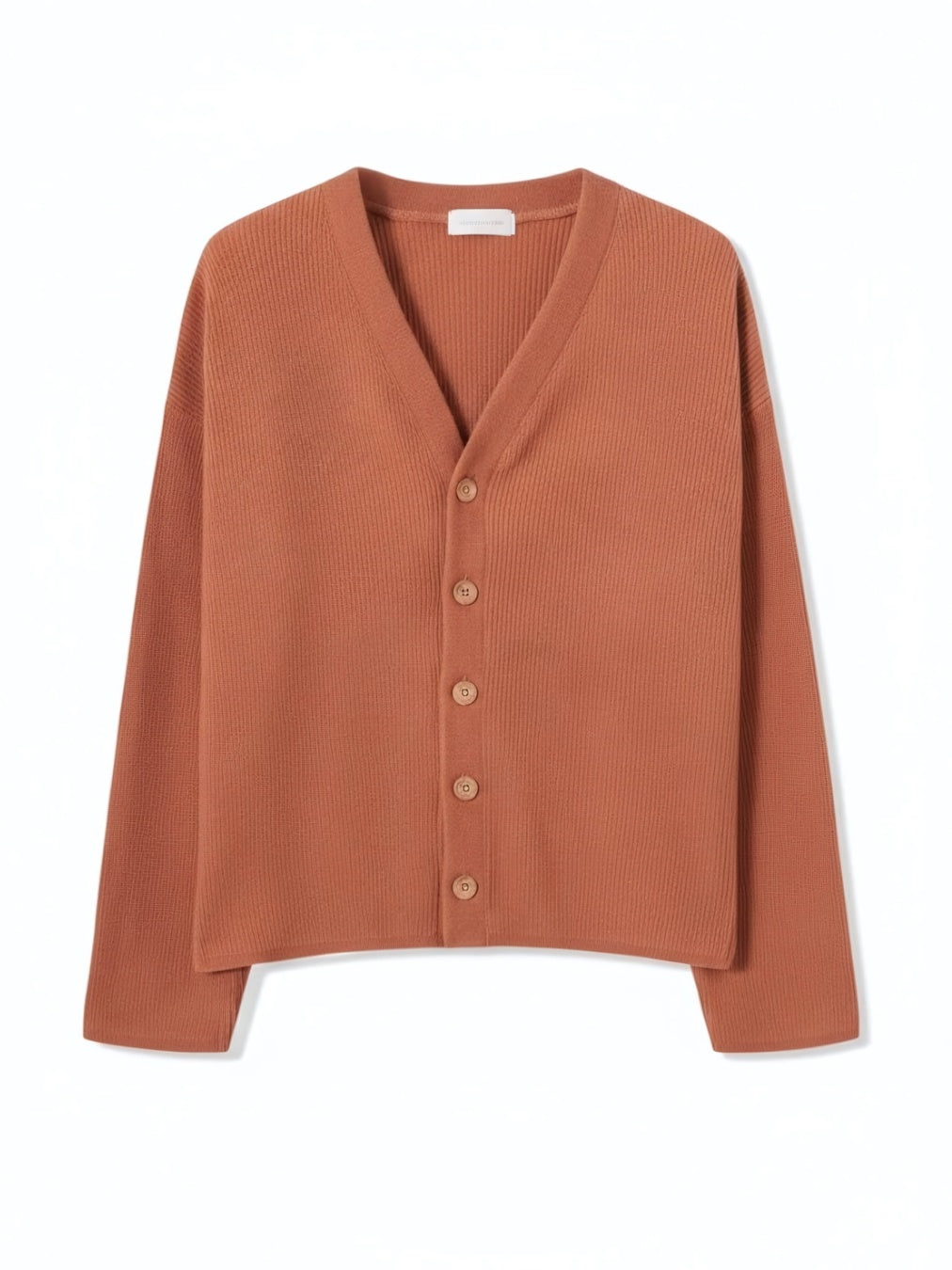 簡約 V領 短版 針織 開襟衫 / 11色