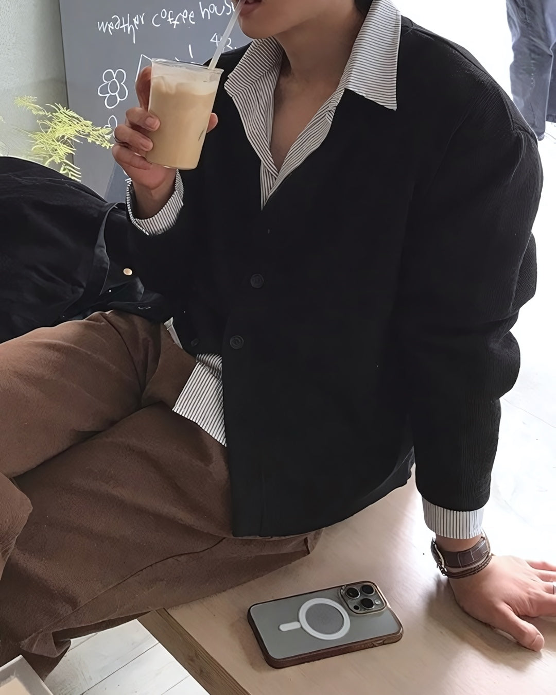 簡約 V領 短版 針織 開襟衫 / 11色