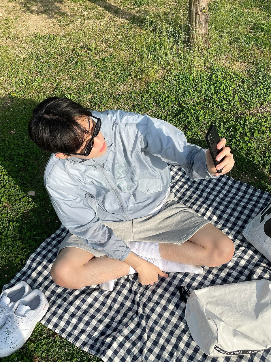 輕薄 連帽 口袋釦 風衣 外套 / 7色