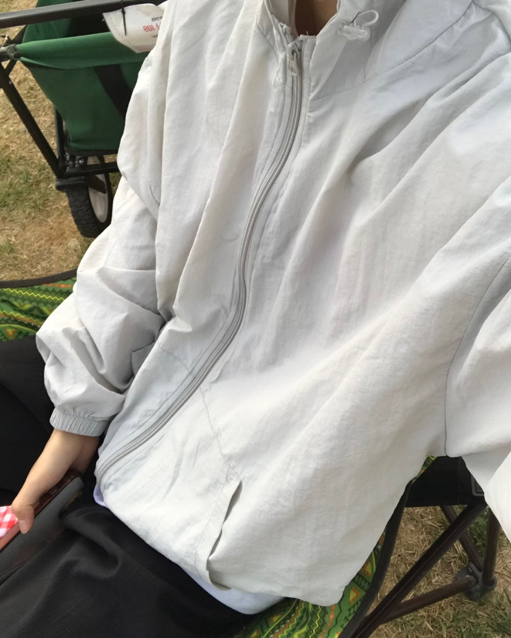 夏季 防曬 連帽 抽繩 風衣 外套 / 8色
