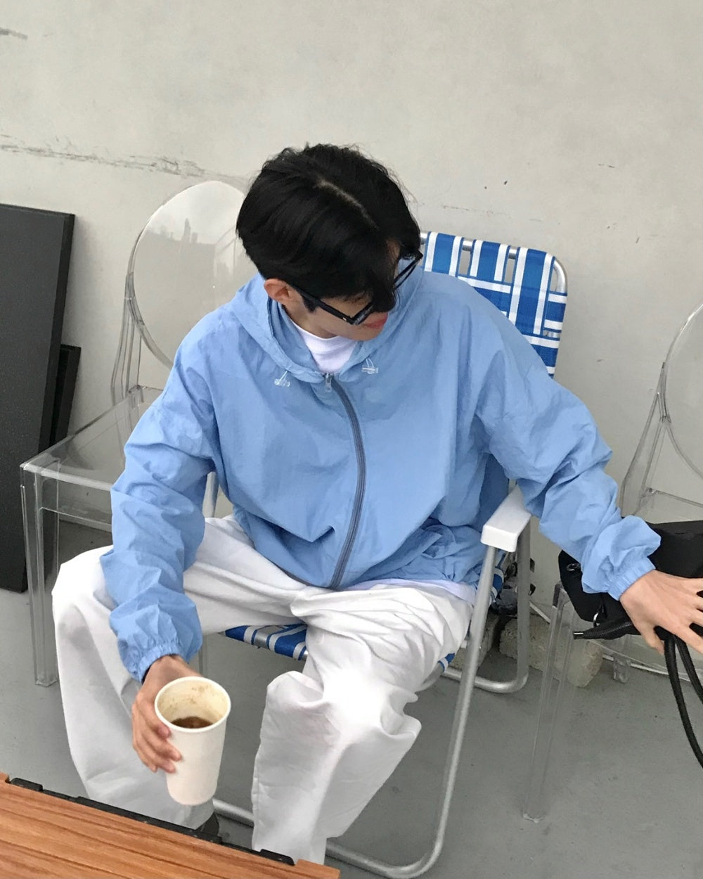 夏季 防曬 連帽 抽繩 風衣 外套 / 8色