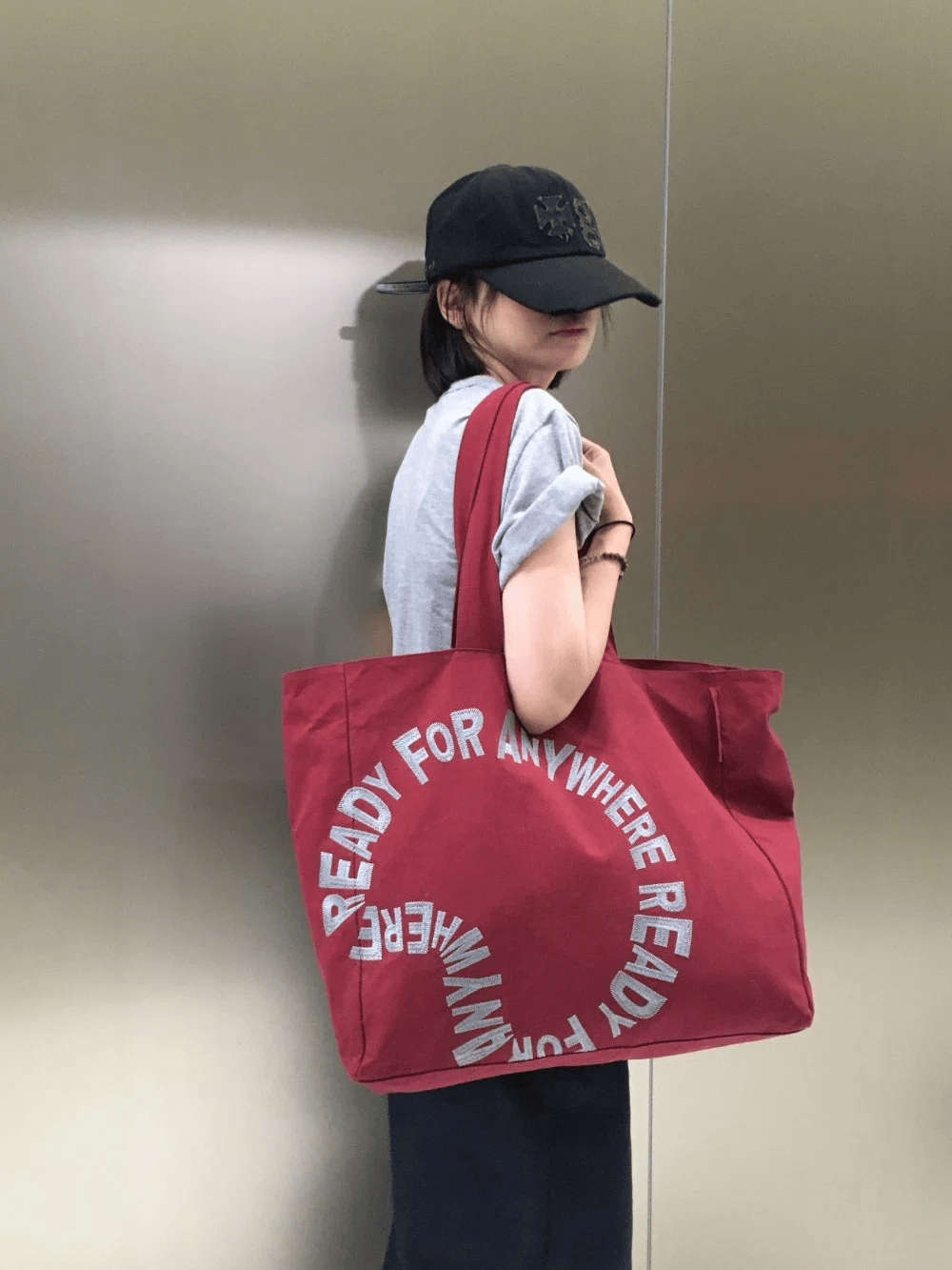 READY FOR ANYWHERE 美式 大容量 托特包 / 3色