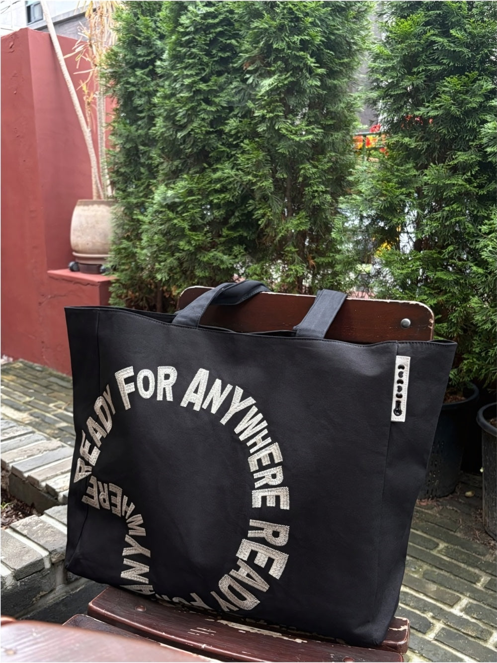 READY FOR ANYWHERE 美式 大容量 托特包 / 3色