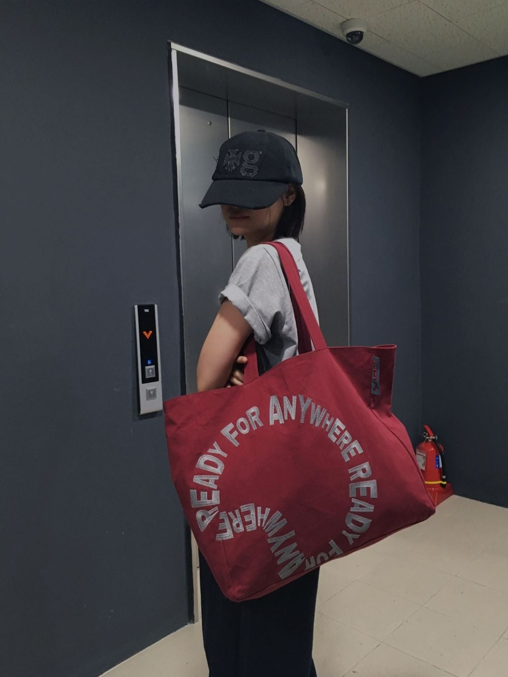 READY FOR ANYWHERE 美式 大容量 托特包 / 3色