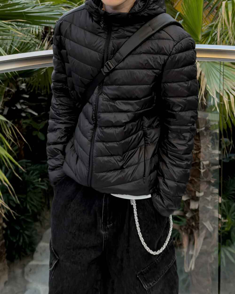 輕量 可收納 連帽 保暖 鴨絨 羽絨外套 / 3色 - WHATEVER