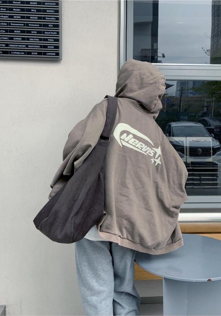 復古 慵懶 棉質 半月 斜背包 / 3色 - WHATEVER STUDIO