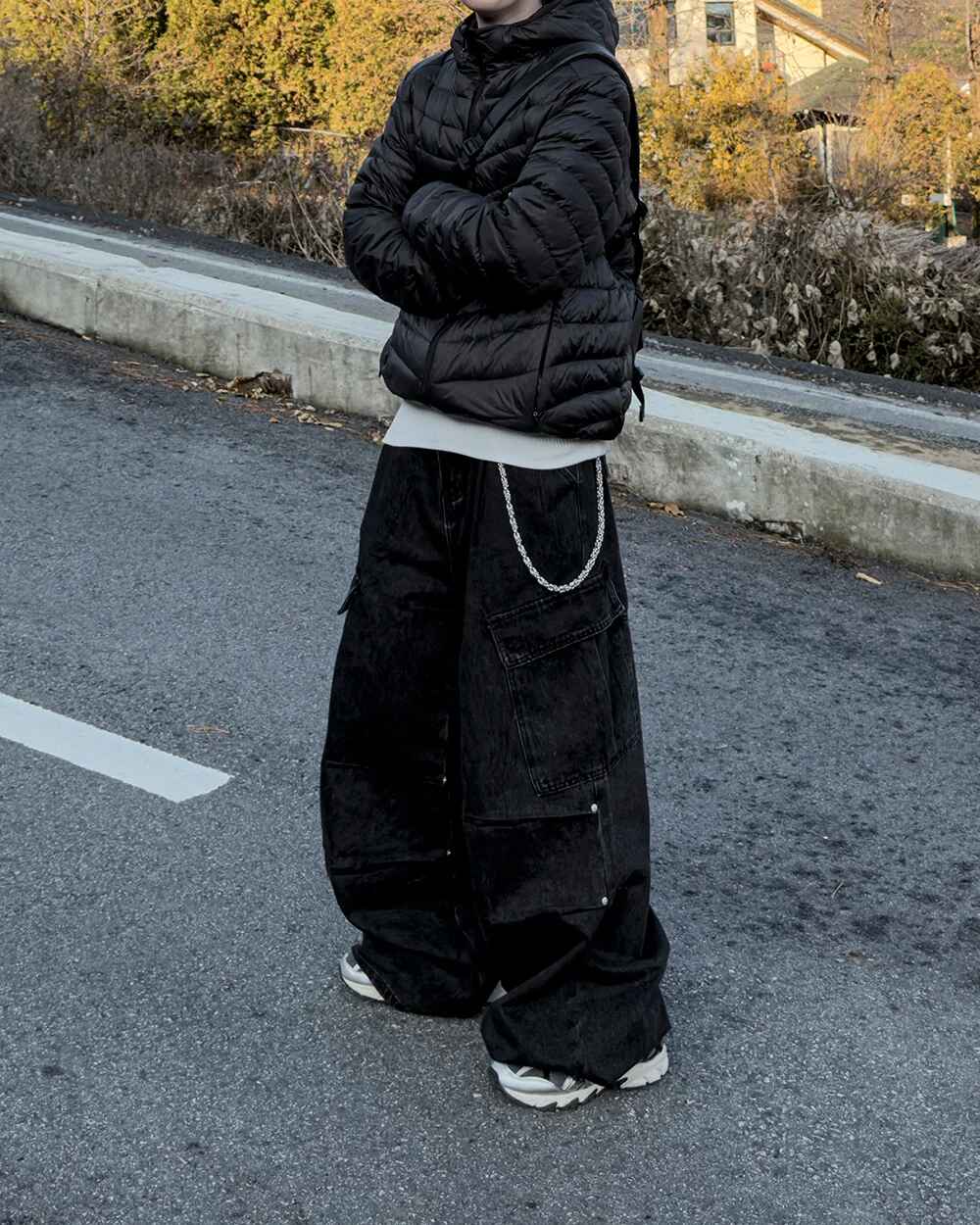 輕量 可收納 連帽 保暖 鴨絨 羽絨外套 / 3色 - WHATEVER