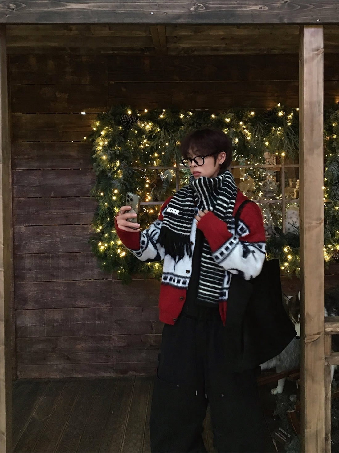 簡約 麂皮 絨面 大容量 肩背 托特包 / 3色 - WHATEVER