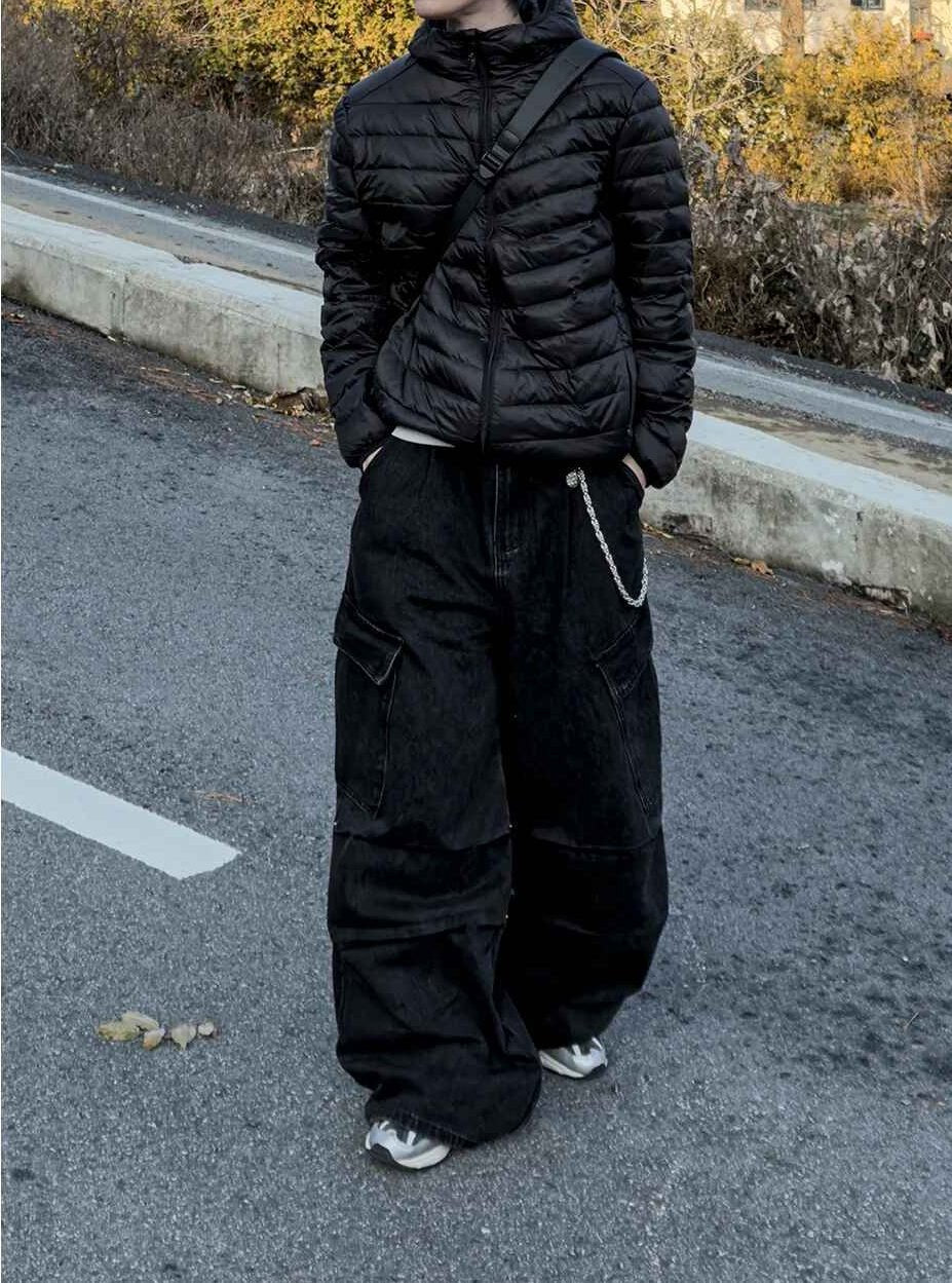 輕量 可收納 連帽 保暖 鴨絨 羽絨外套 / 3色 - WHATEVER