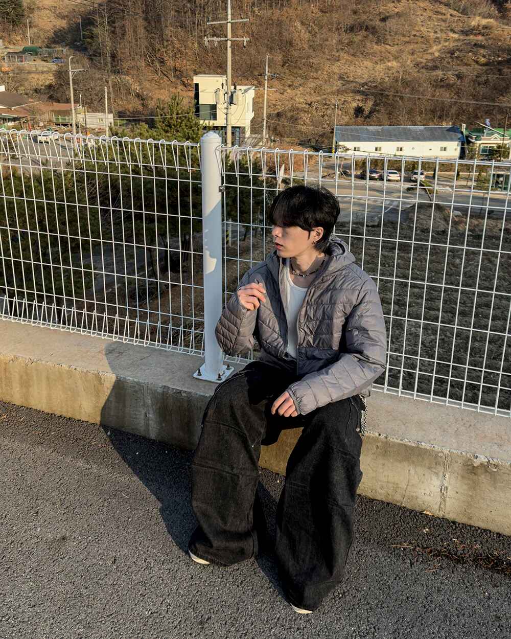 輕量 可收納 連帽 保暖 鴨絨 羽絨外套 / 3色 - WHATEVER