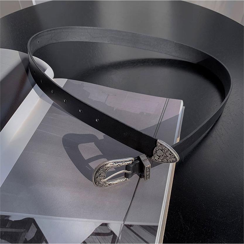 30mm Engraved Western Buckle Belt - WHATEVER