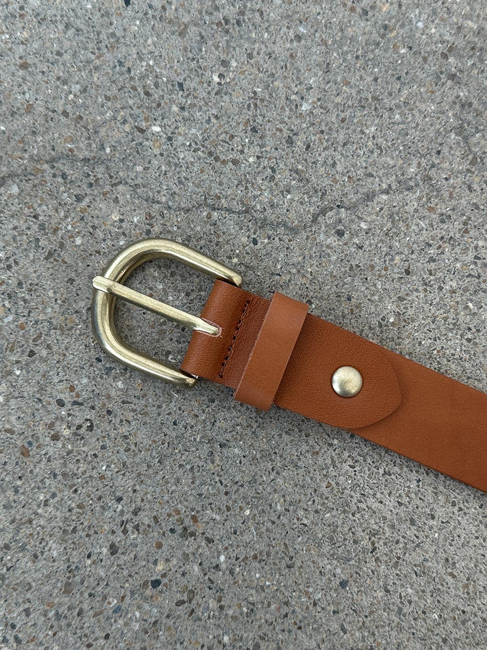 30mm Italian Genuine Leather Belt / 3色 - WHATEVER