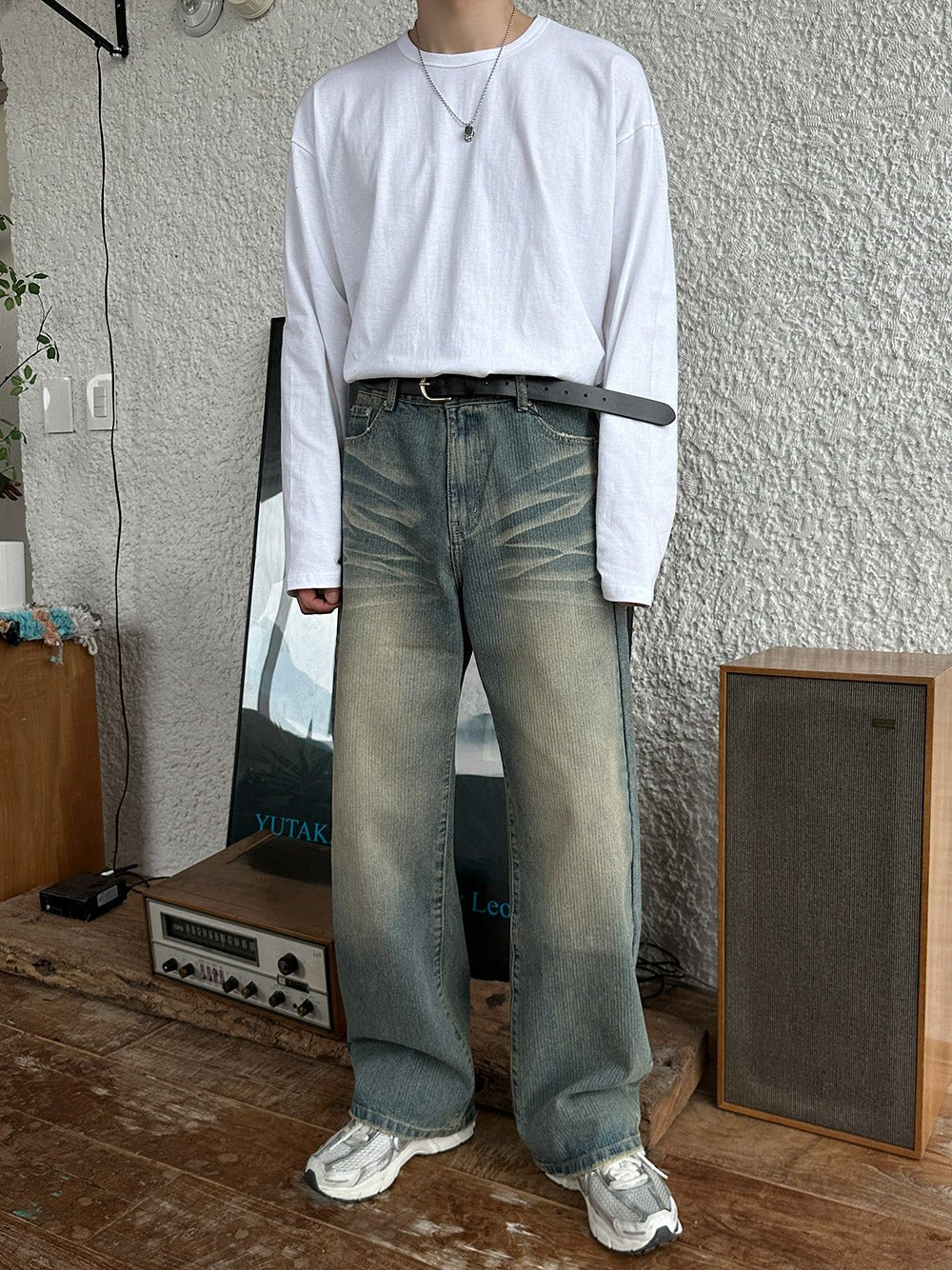 30mm Italian Genuine Leather Belt / 3色 - WHATEVER