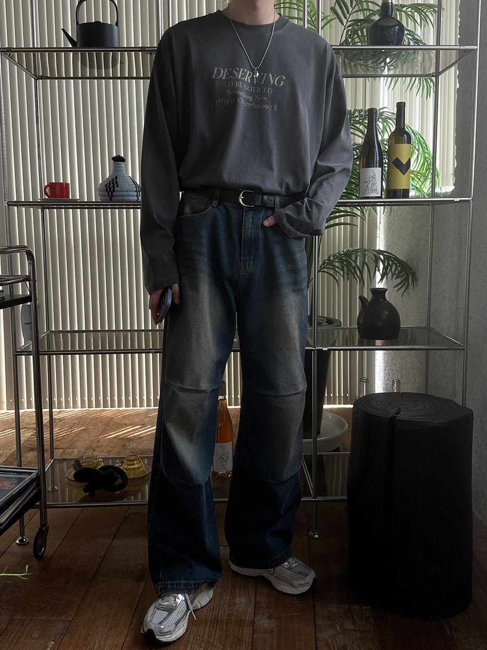 30mm Italian Genuine Leather Belt / 3色 - WHATEVER