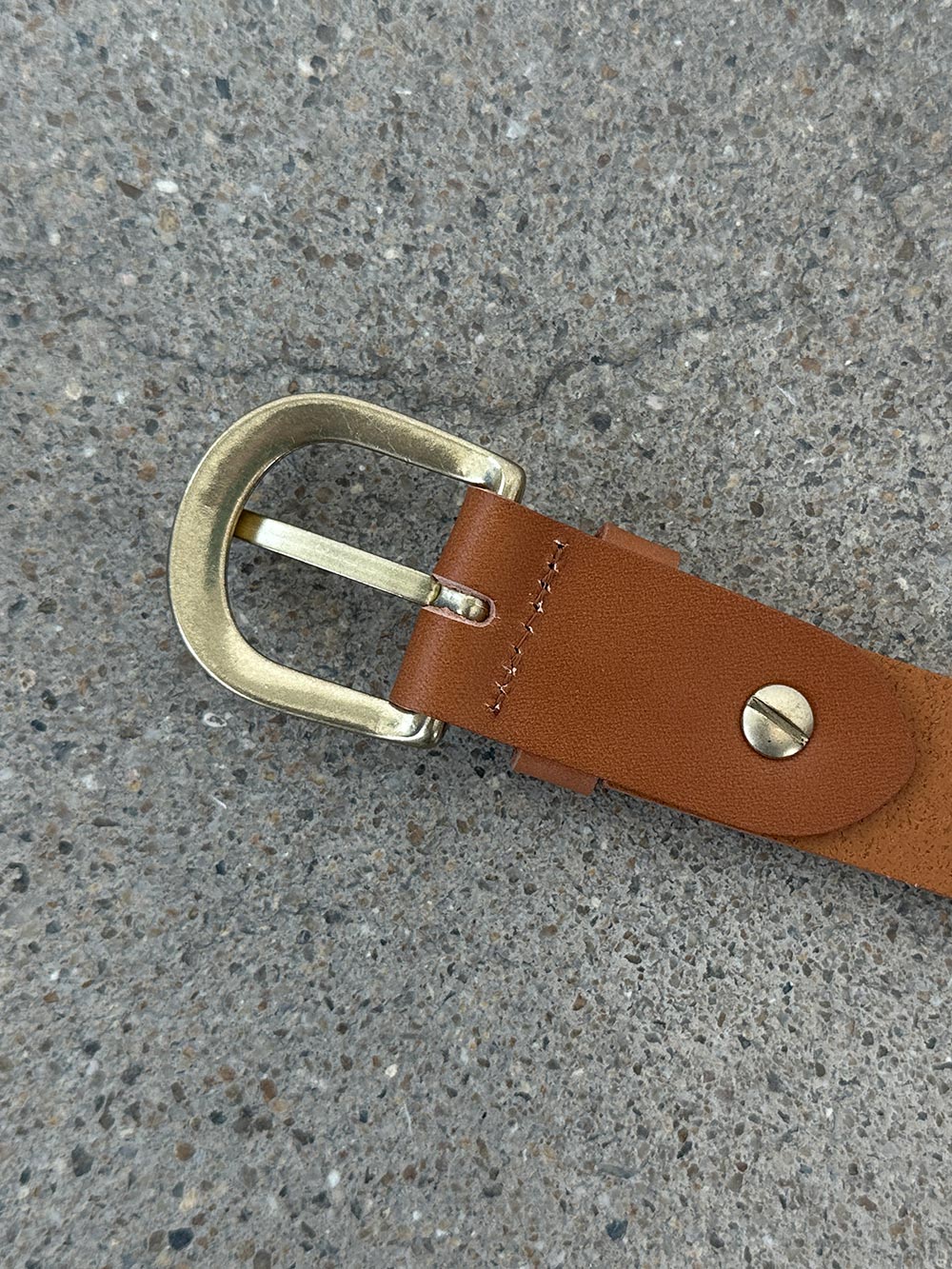 30mm Italian Genuine Leather Belt / 3色 - WHATEVER