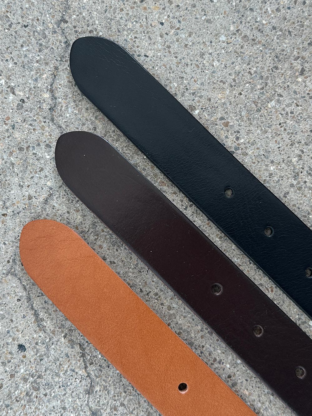 30mm Italian Genuine Leather Belt / 3色 - WHATEVER