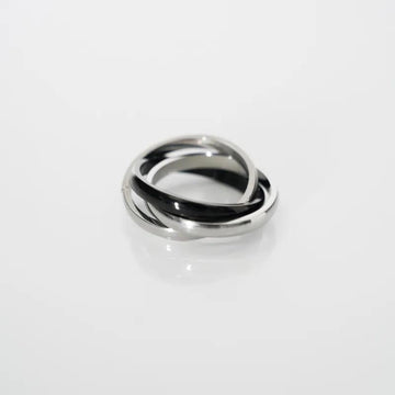 316L Triple Surgical Steel Ring / 2色 - WHATEVER