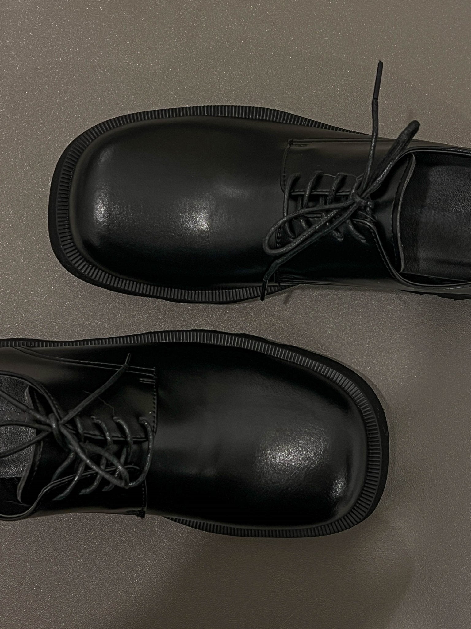 【增高4cm】韓國 牛皮 增高 厚底 德比 皮鞋 - WHATEVER