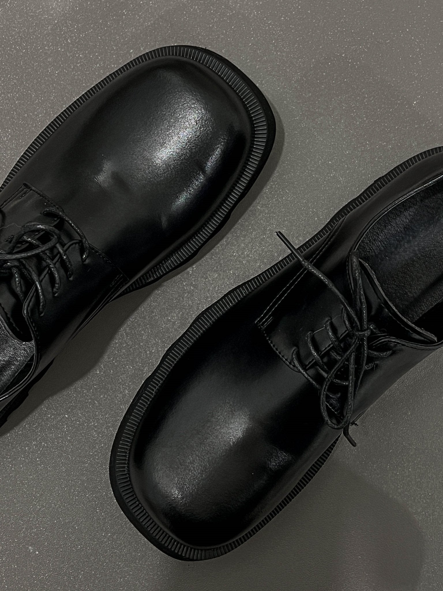 【增高4cm】韓國 牛皮 增高 厚底 德比 皮鞋 - WHATEVER