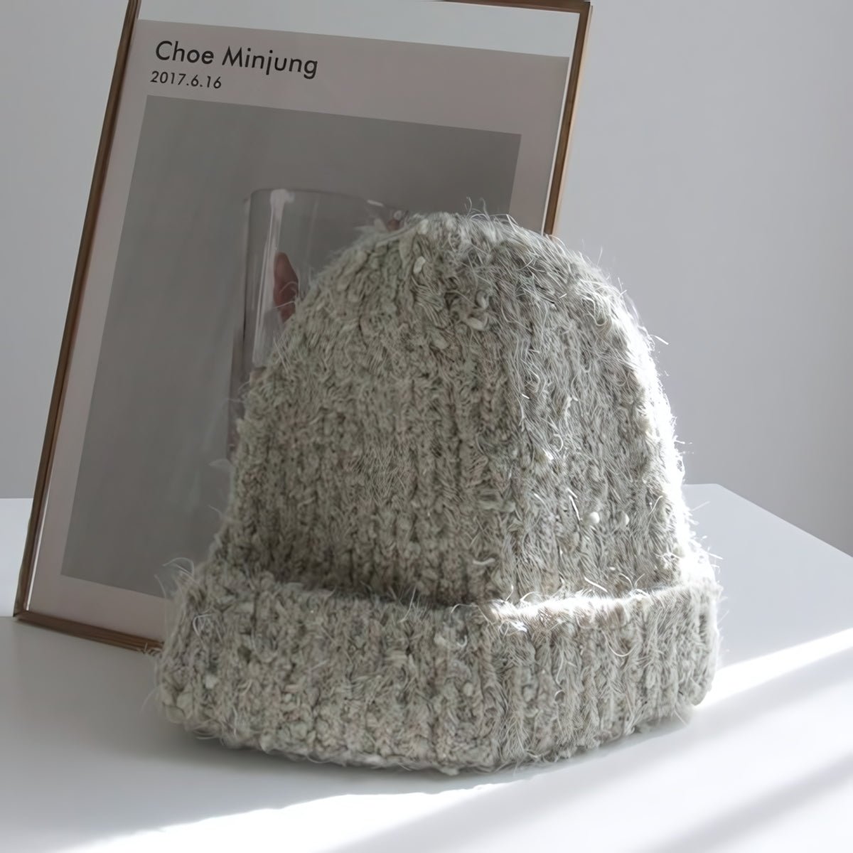 毛絨 立體針織 修飾臉型 保暖 毛帽 / 5色 - WHATEVER