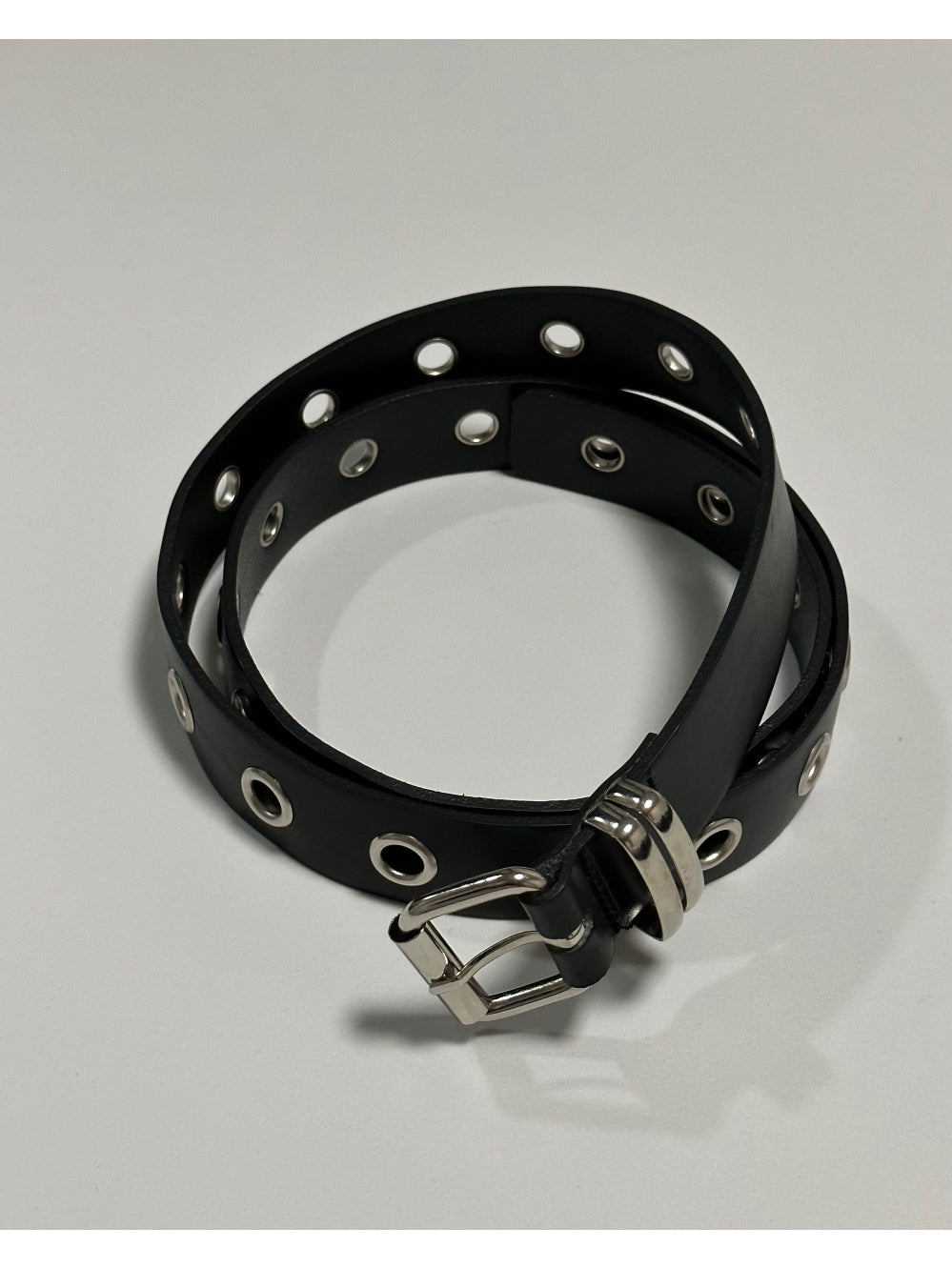 30mm 復古 穿孔 真皮 牛皮 皮帶