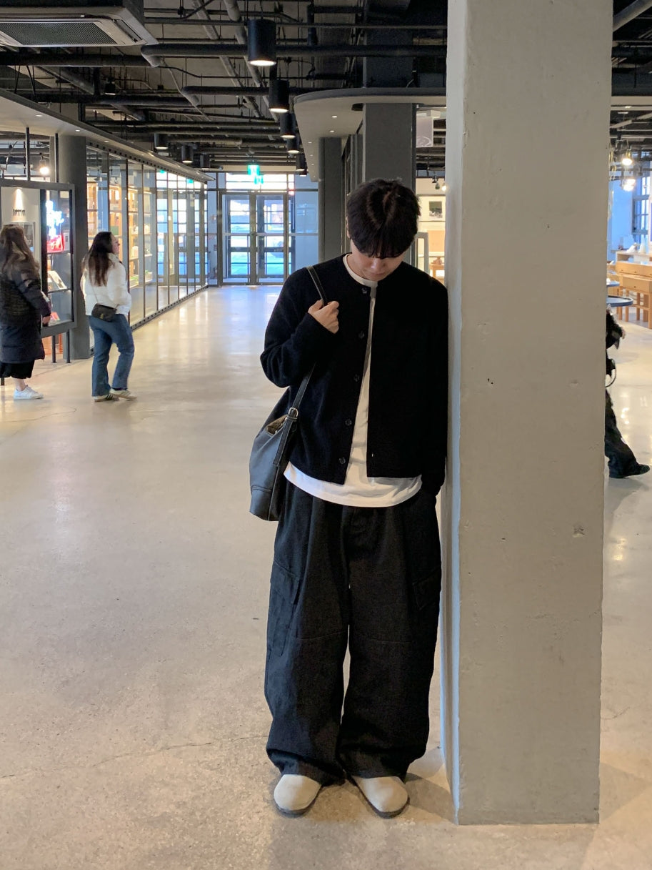 基本款 簡約 圓領 針織 開襟衫 / 10色【部分現貨】