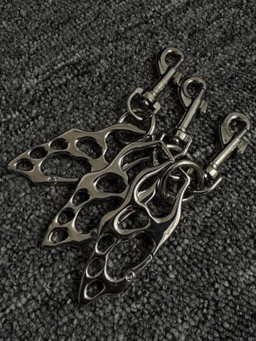 Hollow Skeleton Metal Keychain