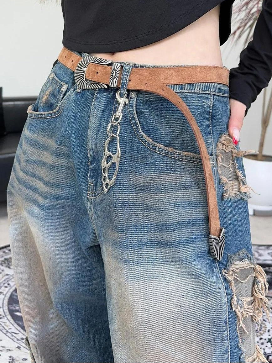 Hollow Skeleton Metal Keychain