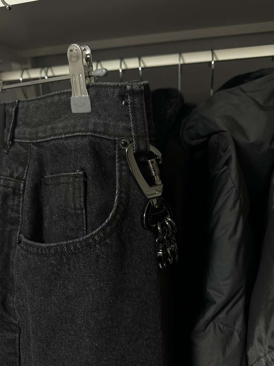 Metal Multi-Buckle Keychain / 2色