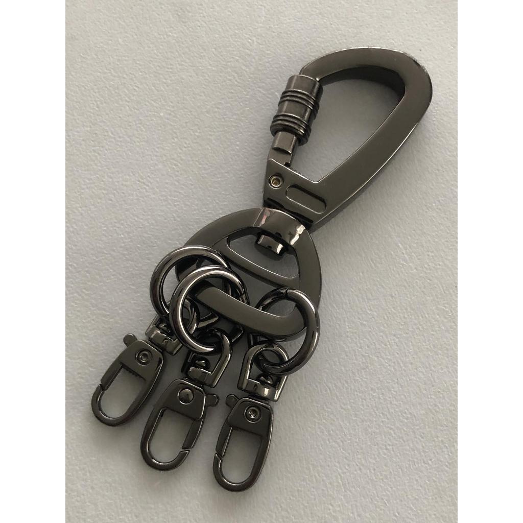 Metal Multi-Buckle Keychain / 2色