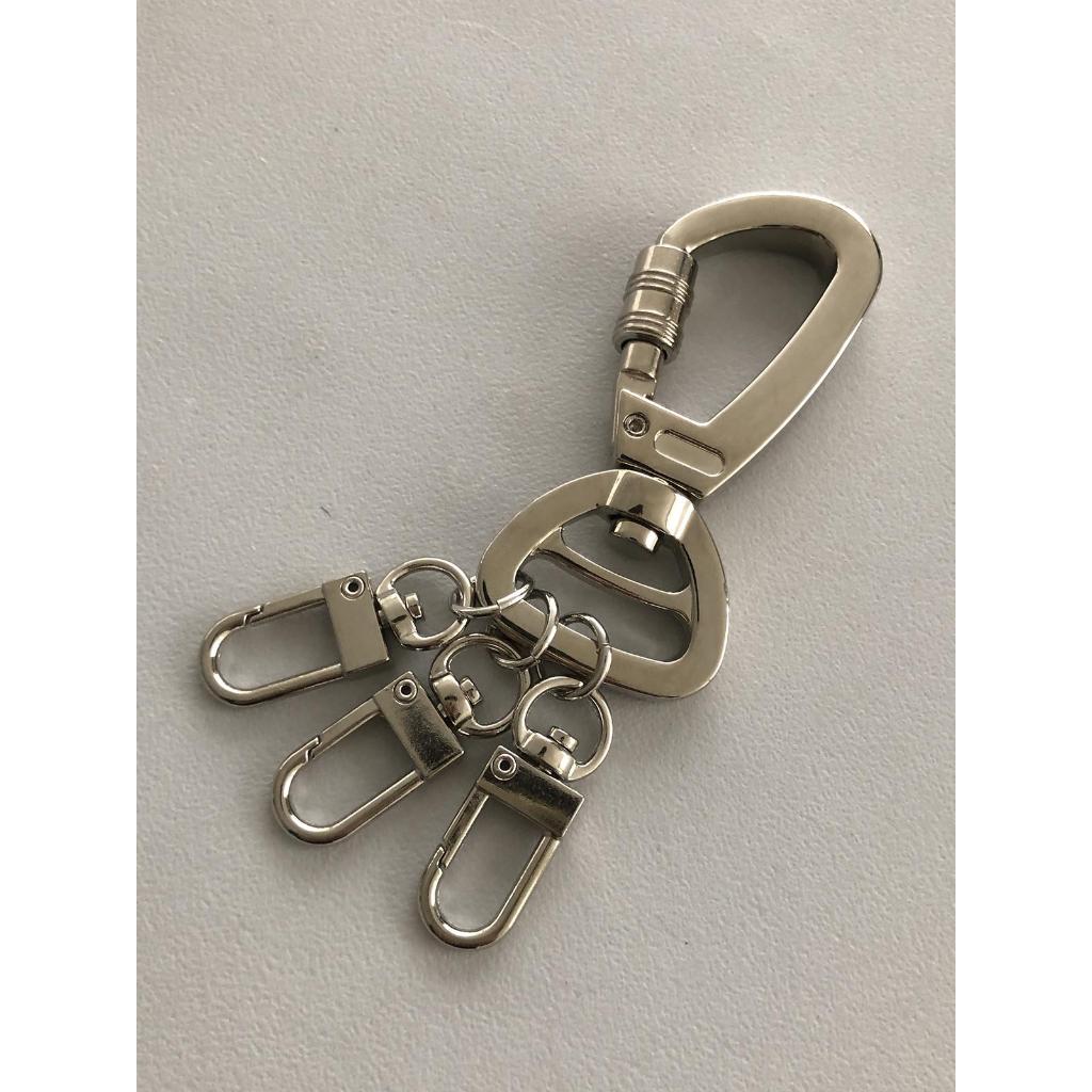 Metal Multi-Buckle Keychain / 2色