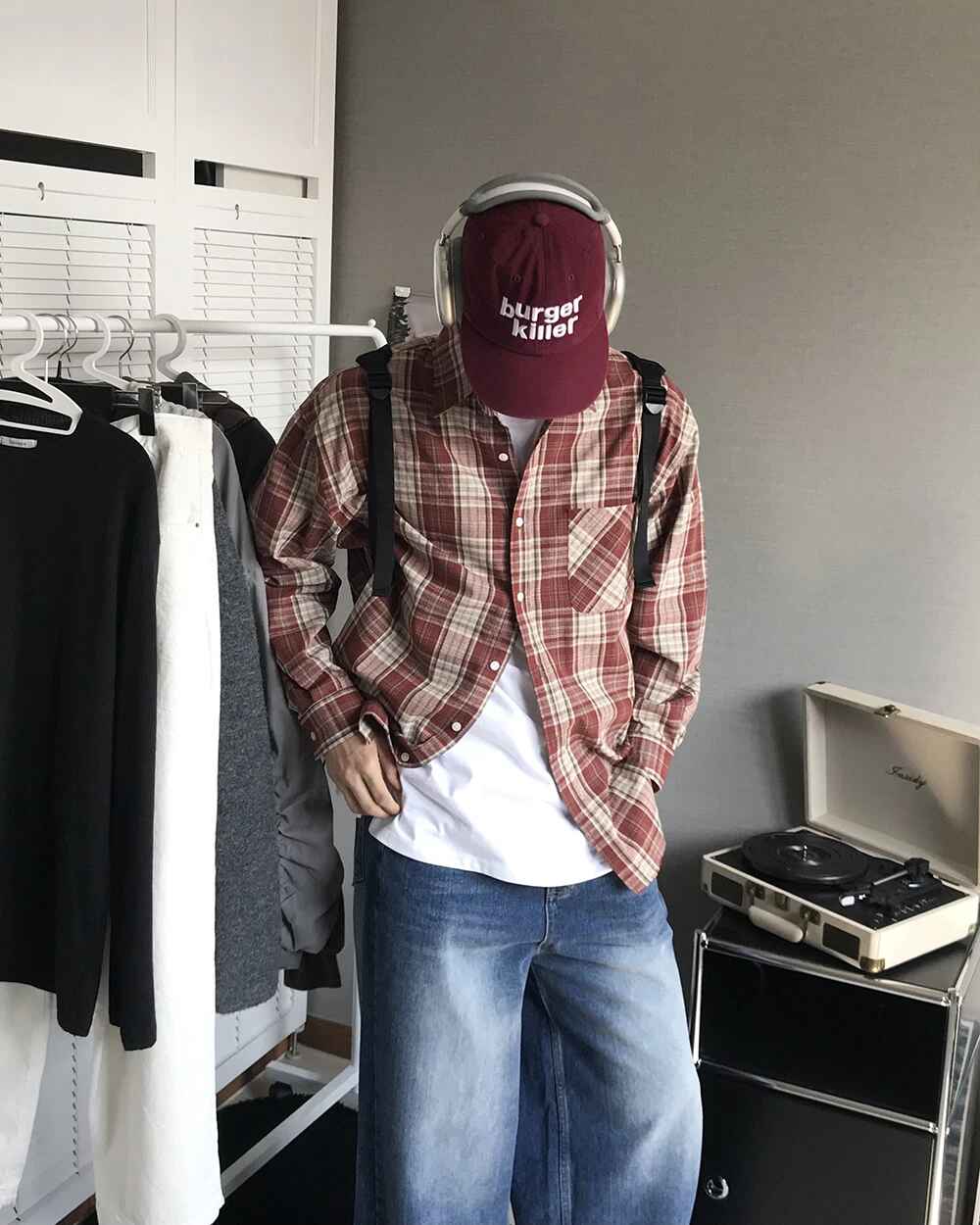 街頭 Buger Killer 字母刺繡 棒球帽 / 2色 - WHATEVER STUDIO