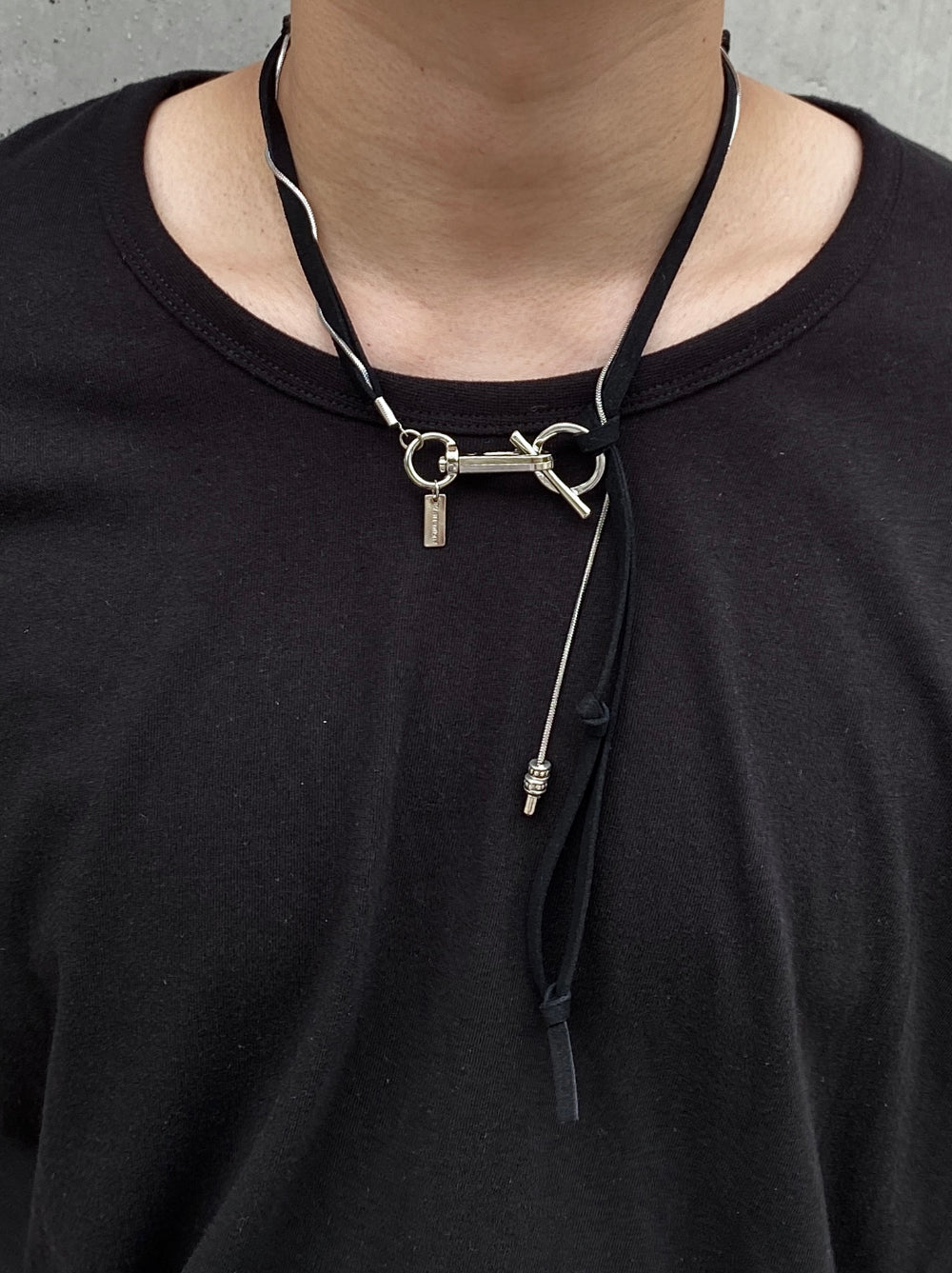 Minimalist Twine Circle Necklace - WHATEVER